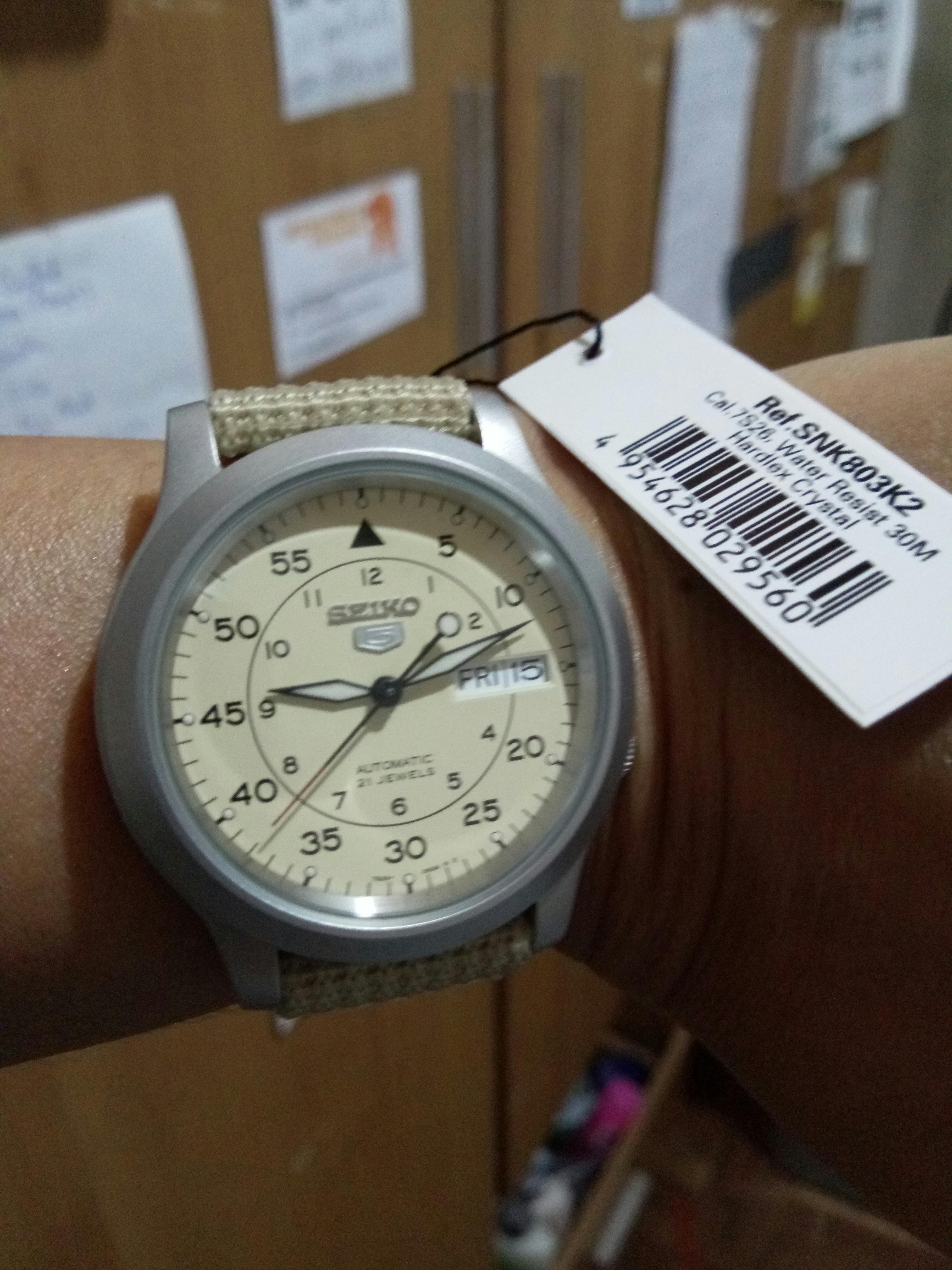 Seiko snk803 best sale for sale